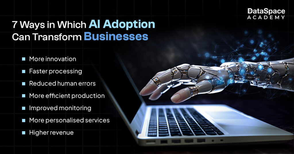 7 Ways in Which AI Adoption Can Transform Businesses