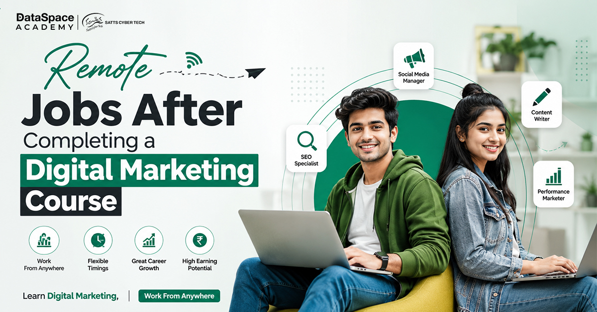 Remote Jobs After Completing a Digital Marketing Course - Blog